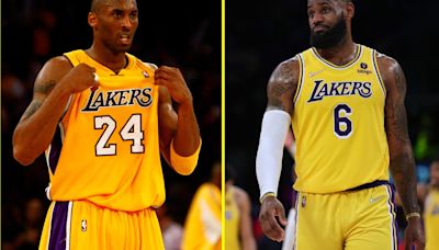 I played for LeBron and Kobe's Lakers - there was one difference between legends