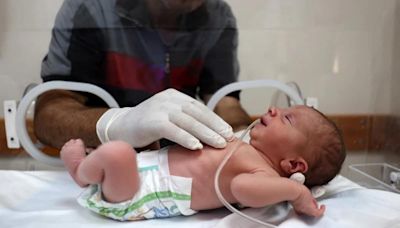 Newborn Saved From Dead Mother's Womb After Israel Strikes Gaza Hospital