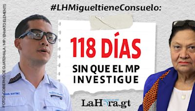 Van 119 días sin que se investiguen posibles hechos de corrupción de Miguel Martínez, pareja de Giammattei