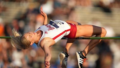 Nebraska Track's Darius Luff Advances in Hurdles, Jenna Rogers Comes Up Short in High Jump at Olympic Trials