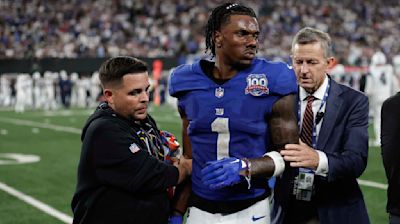 Giants' Malik Nabers, Cowboys' Micah Parsons injured in Thursday night game