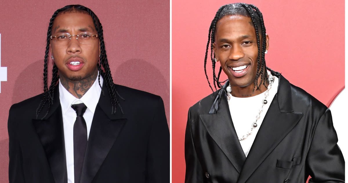 Tyga, Travis Scott Appear to Fight at Cannes Film Festival