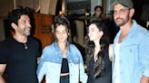 WATCH: Zindagi Na Milegi Dobara reunion? Hrithik Roshan-Saba Azad & Farhan Akhtar-Shibani Dandekar hit the town for a romantic double date night