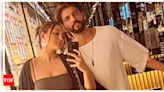 Zaheer Iqbal shares a glamorous photos of his wife Sonakshi Sinha from their Philippines honeymoon - See inside | - Times of India