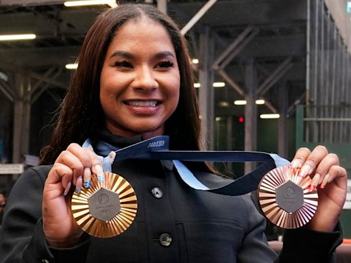 US gymnast Jordan Chiles stripped of bronze medal five days after controversial floor final