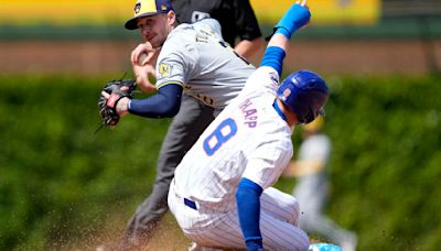 Chicago Cubs give up 3 runs in 8th to lose to Milwaukee Brewers 3-1