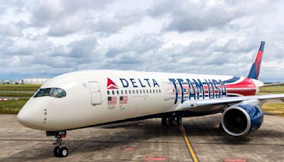 Delta Air Lines Unveils A350 Team USA Aircraft Livery