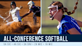 1A WIC all-conference softball teams