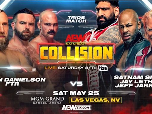 Tony Khan Announces Trios Match For Collision, Pits Danielson vs Jarrett For First Time