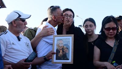 Rescued hostage Noa Argamani says final farewell to beloved mother