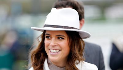 Princess Eugenie ‘Delighted’ to Mingle With Guests at Prince William’s Rainy Garden Party