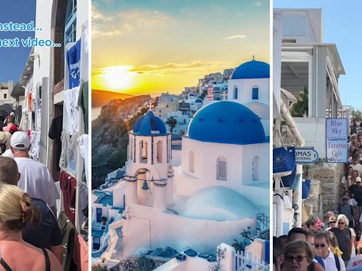 ‘Now I don’t want to go’: Traveler exposes what Santorini is really like, says you should skip it and go here instead