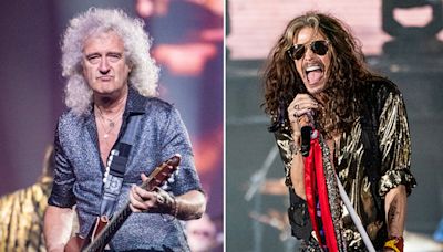Queen’s Brian May Brought to Tears by Aerosmith Retirement: “One of the Most Awesome Bands”