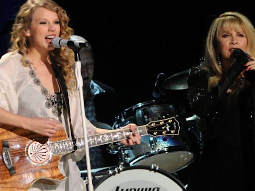 Stevie Nicks Attends Taylor Swift's Concert In Dublin