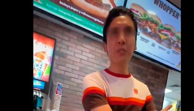 Gerente de Burger King llama "muerto de hambre" a cliente por pedir promoción [VIDEO]