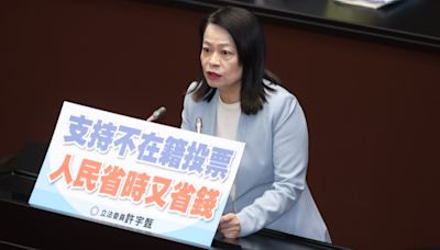 國民黨建議立委「出國排在7月後」 許宇甄：這個會期很長