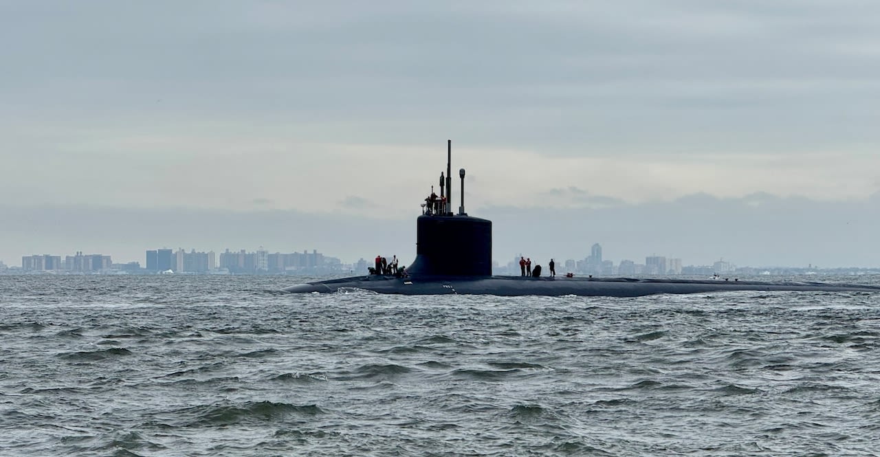 Newest U.S. Navy submarine — named after N.J. — makes dramatic arrival in Sandy Hook Bay