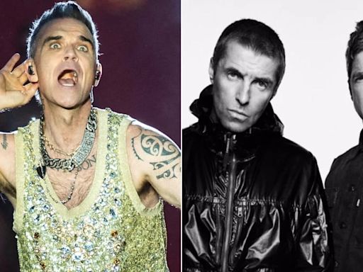 La sutil crítica de Robbie Williams a Noel Gallagher sobre el regreso de Oasis