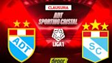 Por L1 MAX, Sporting Cristal vs. ADT EN VIVO por Torneo Clausura 2024: ver transmisión