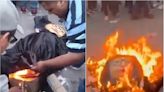 “No más acciones de odio”: Poder Judicial condena quema de piñata con figura de ministra Norma Piña