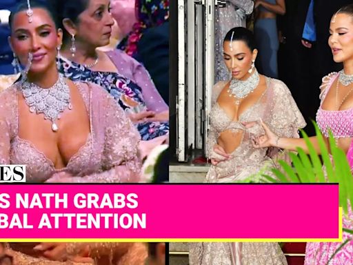 Kardashian Sisters Shine In Stunning Sarees & Lehengas At Anant Ambani, Radhika Merchant's 'Shubh Aashirwad' Ceremony...