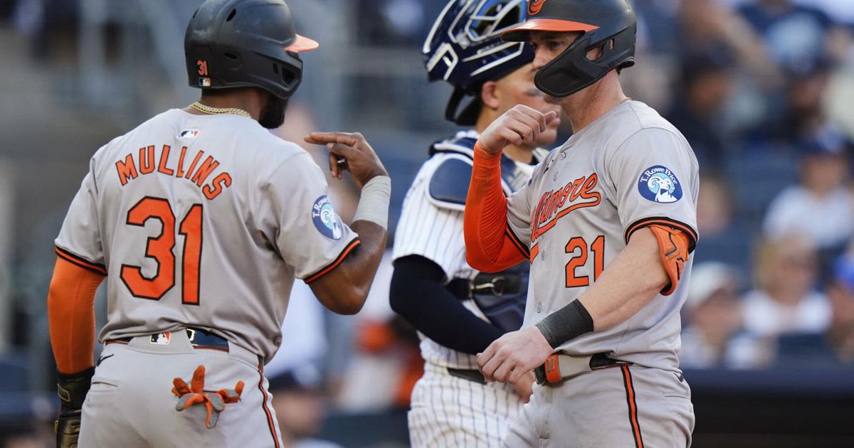 Orioles use big 2nd inning against Gil to rout Yankees 17-5