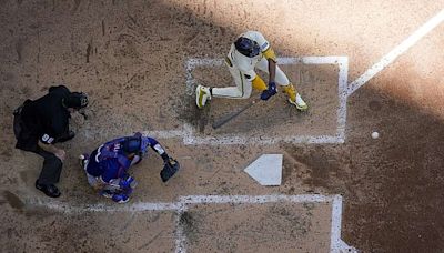 Brewers edge Rangers, 6-5, as Bauers hits slam and Chourio homers | Texarkana Gazette