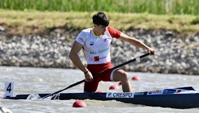 Pablo Crespo, tercero en la final de C1-1000 del preolímpico y virtualmente en los Juegos de París