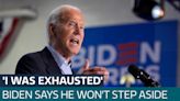 Biden: only the 'Lord Almighty' can make me step aside - Latest From ITV News