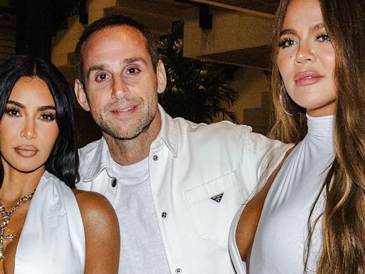 Kim Kardashian is a busty bombshell at Michael Rubin's July 4th bash