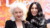 Cyndi Lauper Gets a Hand From Cher At TCL Chinese Theatre Handprint Ceremony