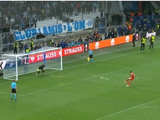 Europa League: Angel Di María erró un penal y festejaron Joaquín Correa y Leonardo Balerdi para la clasificación de Olympique de Marsella a las semifinales