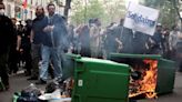 Riot police, protesters clash in Paris during May Day protests