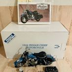 八田元氣小棧: 日版收藏品 Indian Motorcycles 印地安 重機 1948年1:10 DANBURY