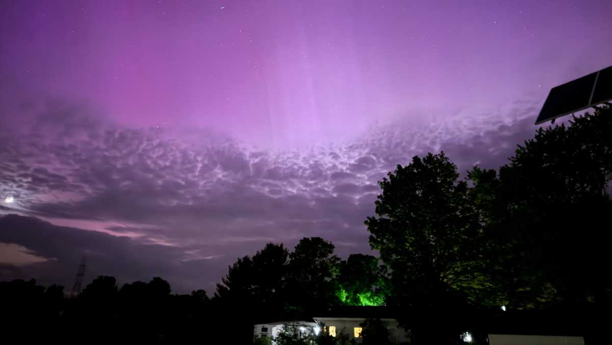 LOOK: Stunning photos show what Northern Lights looked like in Cincinnati region