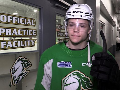 Toronto Maple Leafs send Easton Cowan back to London Knights