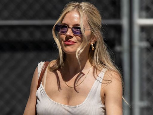 Sienna Miller steps out in the perfect heatwave outfit for summer in the city