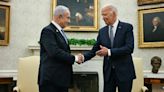 Netanyahu meets Biden amid political tensions, speaks with Harris later