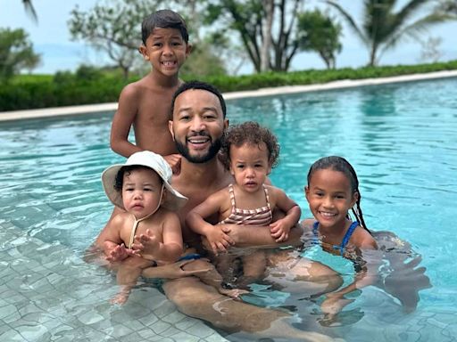 John Legend Shares Adorable Photos with All 4 Kids as He Drops Children's Album 'Inspired by My Wife and Our Babies'