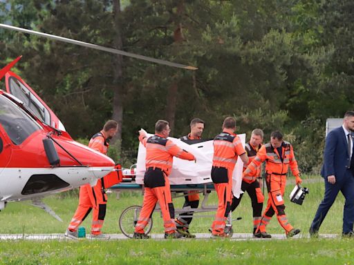 Slovakia's prime minister Robert Fico 'in life-threatening condition' after being shot