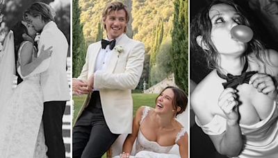 Álbum íntimo. Millie Bobby Brown mostró por primera vez su vestido de novia y otras fotos de su boda con Jake Bongiovi