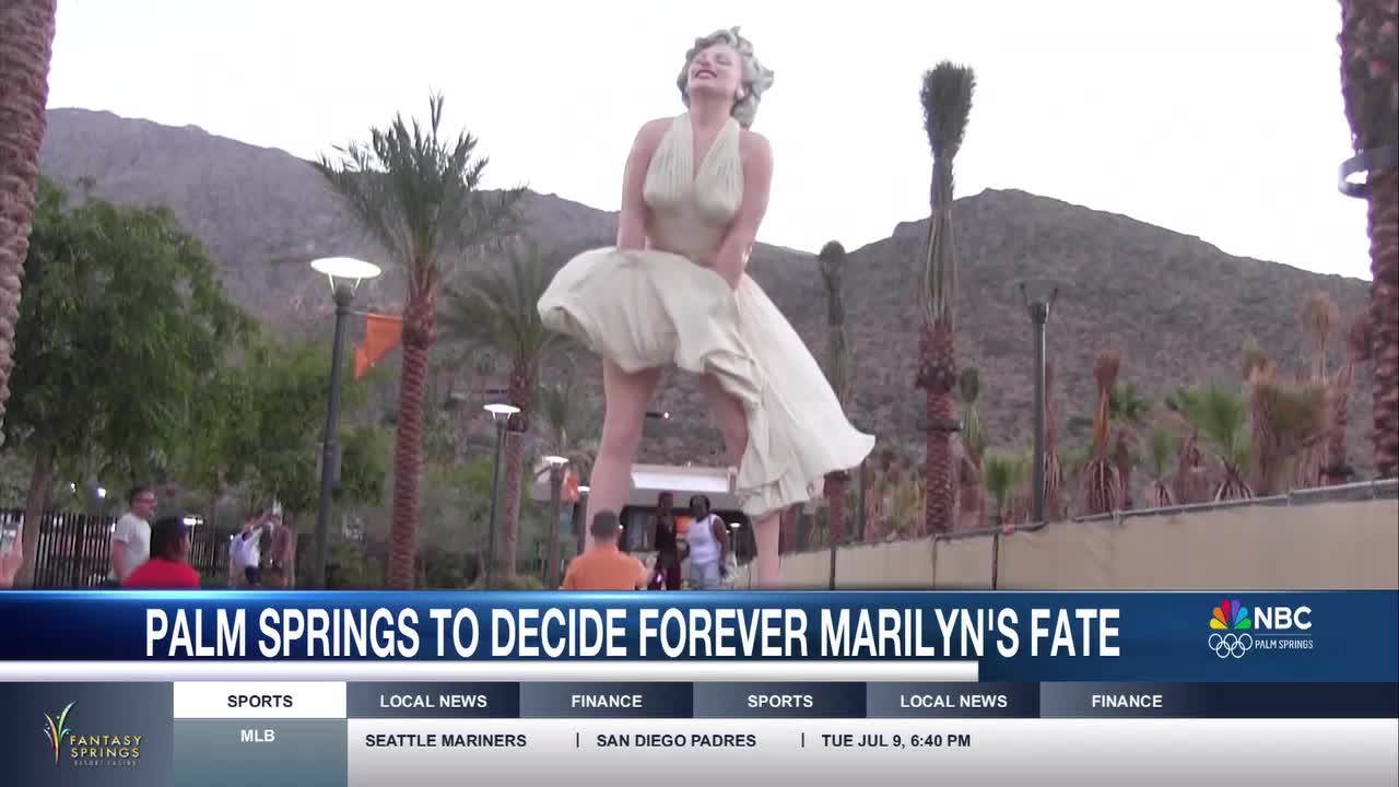 Palm Springs City Council to Decide Fate of “Forever Marilyn” Statue