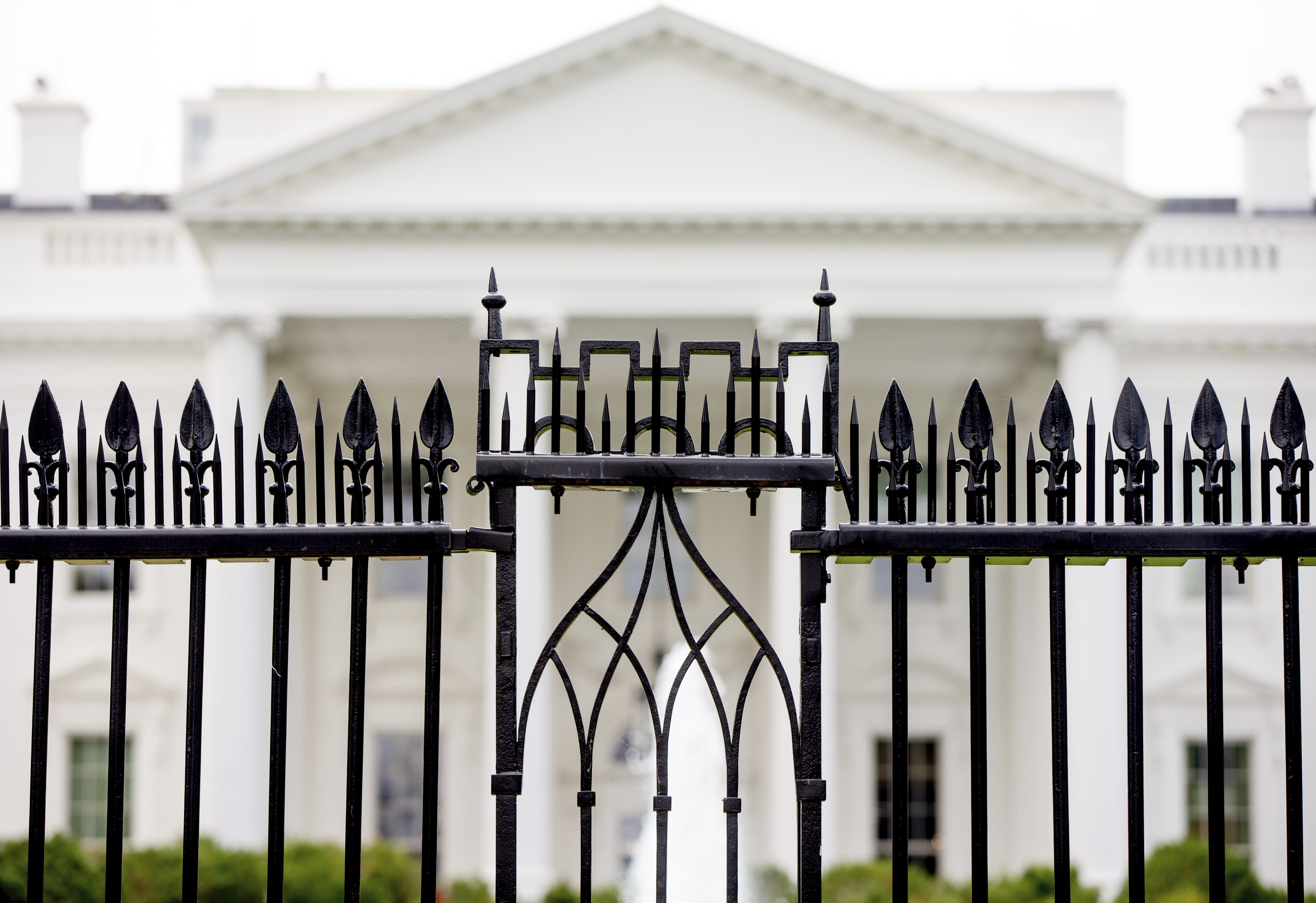 Driver dies after crashing into White House perimeter gate