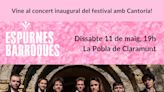 The musical group "Cantoria" performs in La Pobla de Claramont on Saturday