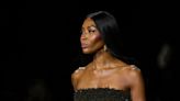 Naomi Campbell walks for star-studded Burberry show at London Fashion Week