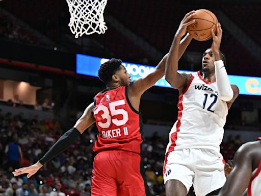 NBA Summer League: Alex Sarr's Wizards beat Zaccharie Risacher and Hawks in matchup of top 2 draft picks