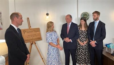 Prince William visit LIVE: Updates as Prince of Wales officially opens new suicide prevention centre