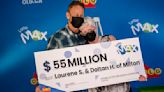 'One foot in the shower': Milton couple win $55 million Lotto Max jackpot after buying ticket at convenience store