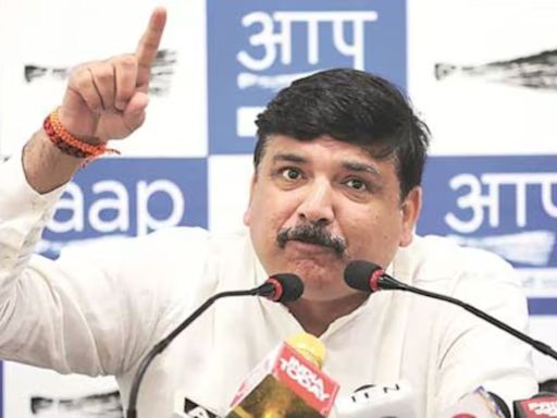 As he protests against Kejriwal’s arrest, Rajya Sabha announces revocation of AAP MP Sanjay Singh’s suspension