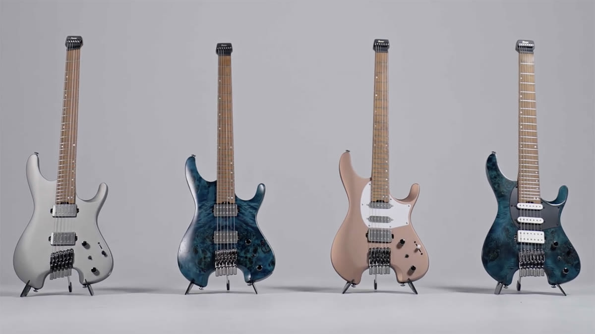 Ibanez doubles down on its quest to conquer the headless guitar market with revamped Q Series